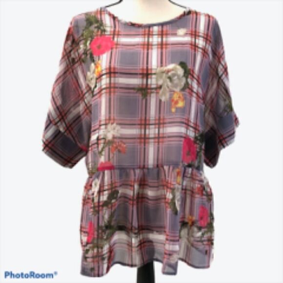 ASOS Floral Print Blouse NWT - Picture 1 of 6